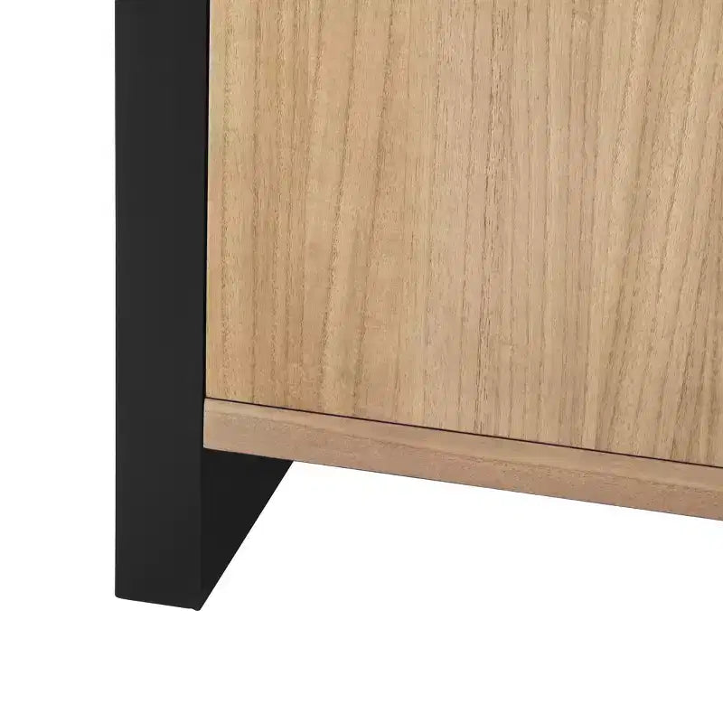 Christopher Knight Home Melric Armadietto rustico in legno da 39,30'' con 2 ante e ripiano regolabile