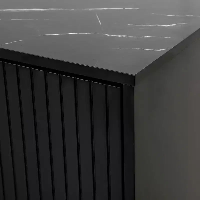GDFStudio Gracie 60 Credenza/Buffet Moderno con Ripiani Regolabili e Ante