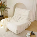 No Installation Big Foam Bean Bag Chair Lounger Sofa in a Box for Adults Living Room Apartment or Gaming