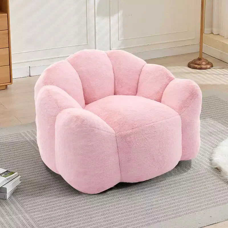 Canapé poire nuage moelleux et surdimensionné Okak Modern Relax avec accoudoirs, canapé simple à assise profonde pour salon, appartement, chambre d'amis