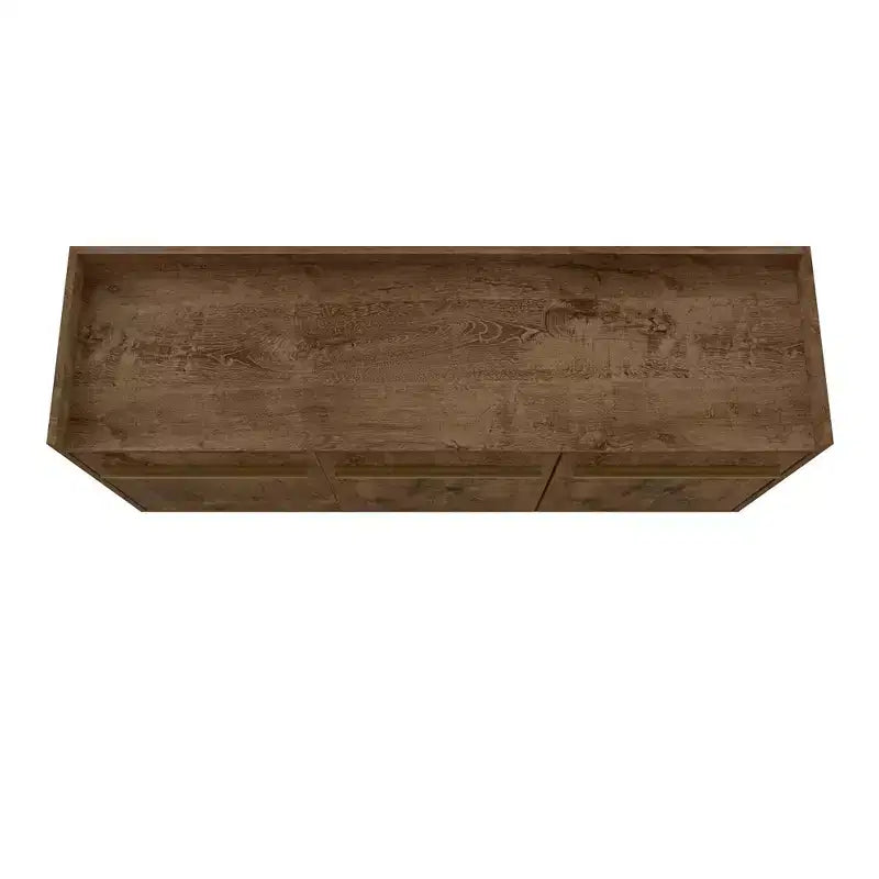 GDFStudio Paskal Madia/Credenza a Buffet Moderna di Metà Secolo con 3 Ante a Chiusura Ammortizzata