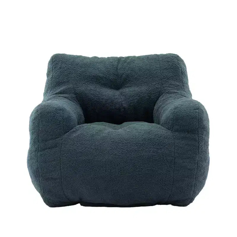 Pouf géant touffeté avec garnissage, transat rembourré moelleux, canapé individuel pour salon/chambre/bureau