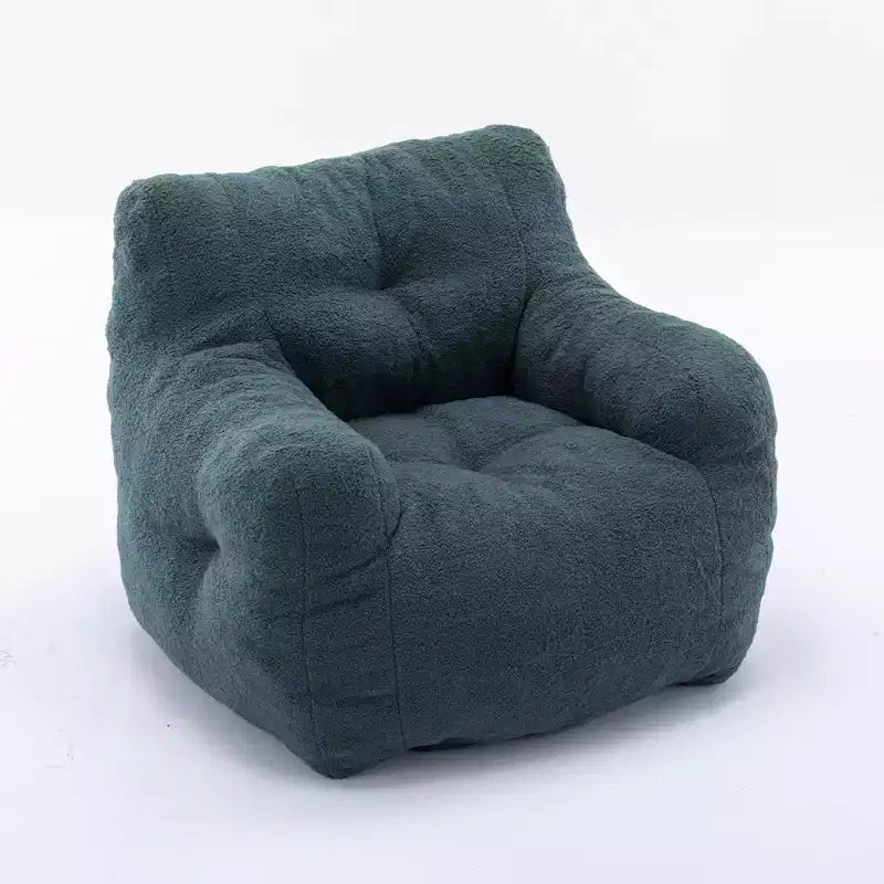 Pouf géant touffeté avec garnissage, transat rembourré moelleux, canapé individuel pour salon/chambre/bureau