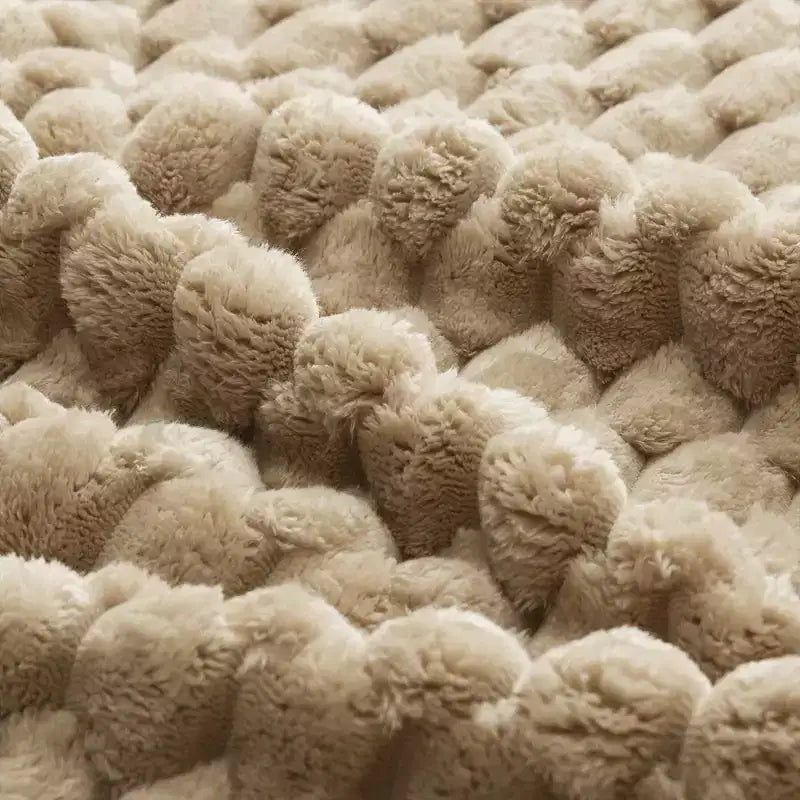 Divano modulare a U in flanella 146 posti con pouf a fibbia, nessun assemblaggio richiesto, color cammello chiaro