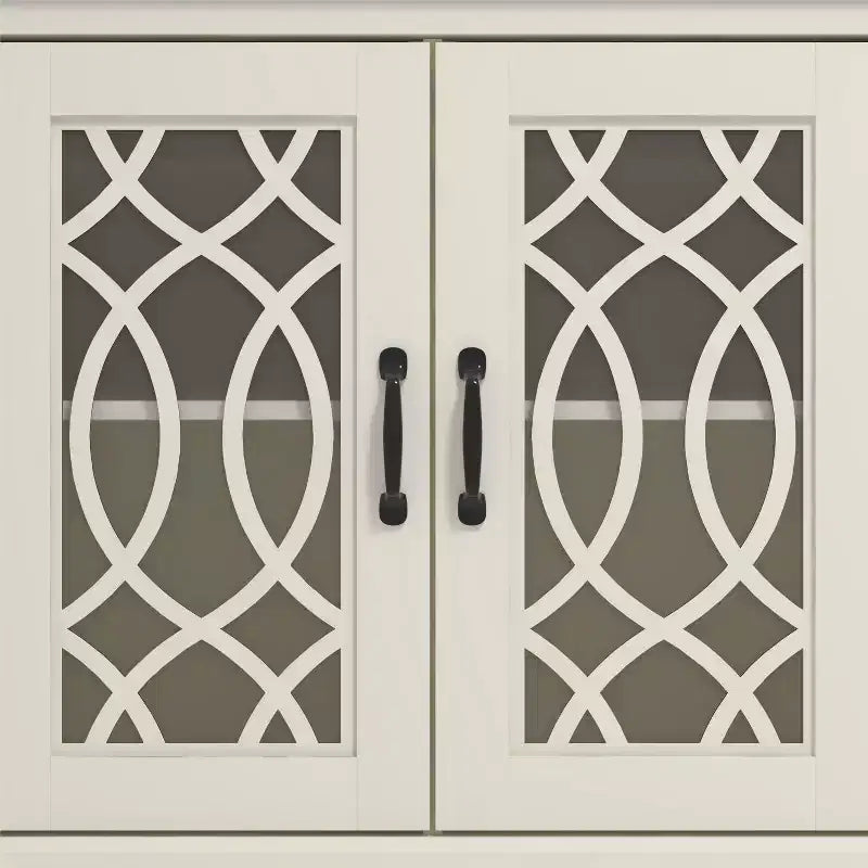 Credenza Galano con ante decorative intagliate 45,7 L 15,7 P 29,3 H