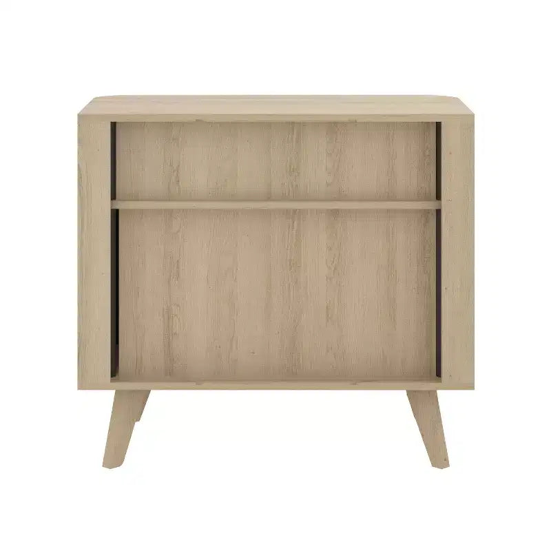 Madia Galano con anta a cannelli 27,6 L x 15,6 P x 27,8 A