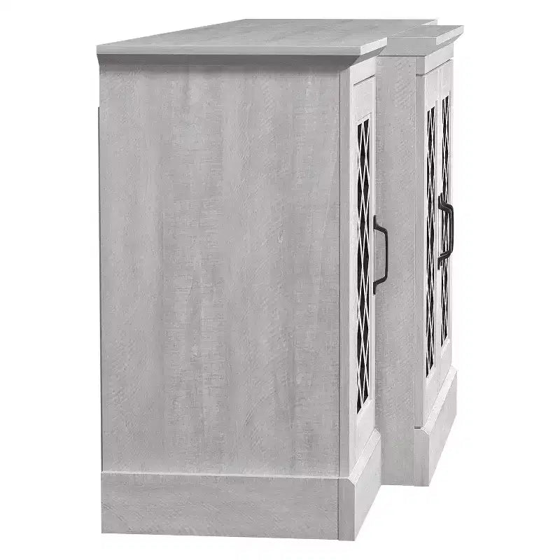 Credenza Galano a 4 ante con ante a specchio intagliate 60,4 L 18,2 P 29,3 H