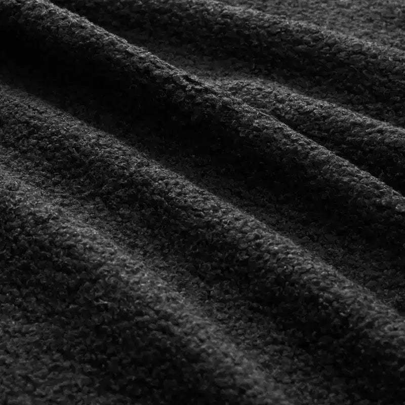 Divano Sezionale Modulare Moderno con Bracciolo Curvo, Divano Cloud a 3 Posti con Seduta Profonda in Tessuto Teddy per Soggiorno e Camera da Letto, Nessun Montaggio-Panipeachy
