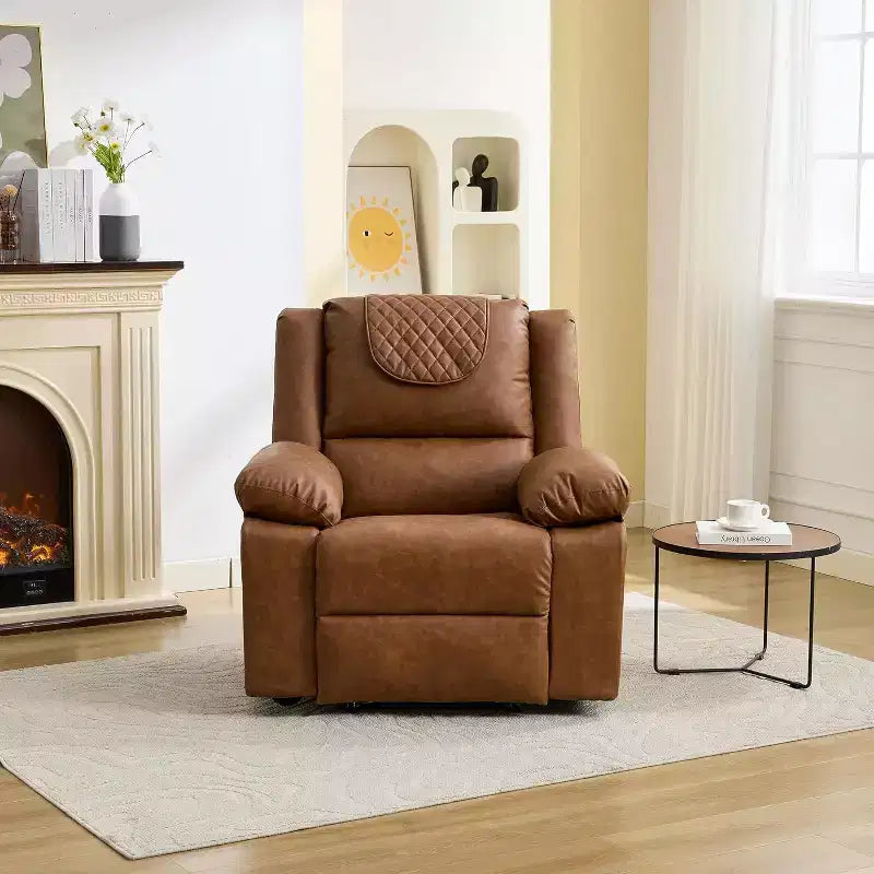 Fauteuil inclinable manuel Acekool, massage et chaleur, réglable à 135°, poches latérales, pour salon et chambre