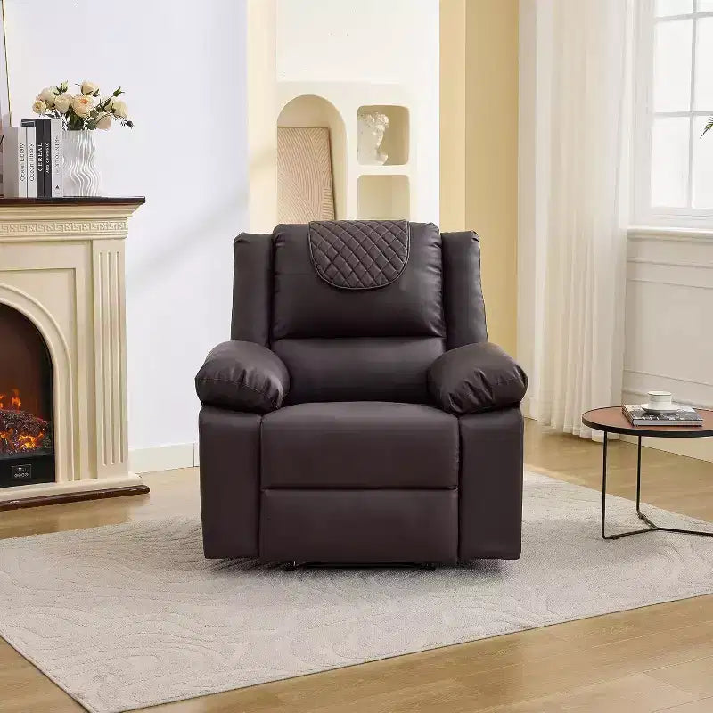 Fauteuil inclinable manuel Acekool, massage et chaleur, réglable à 135°, poches latérales, pour salon et chambre
