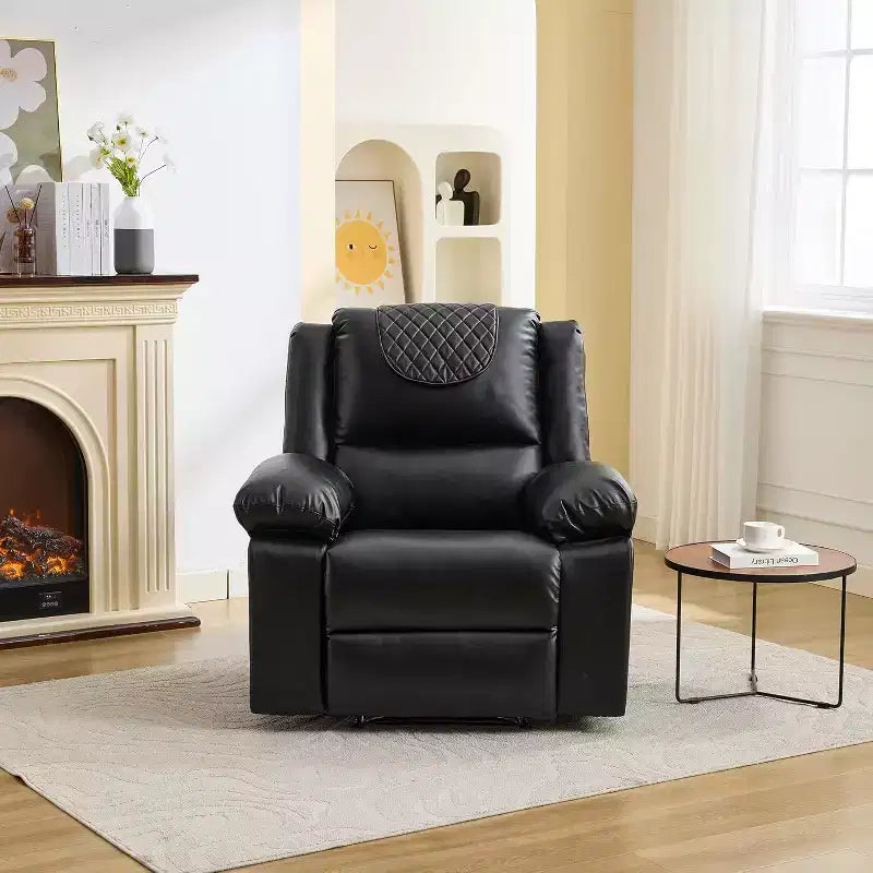 Fauteuil inclinable manuel Acekool, massage et chaleur, réglable à 135°, poches latérales, pour salon et chambre