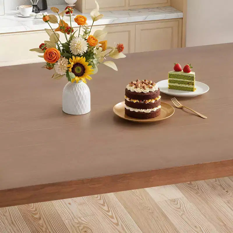 Tavolo da pranzo in legno massiccio EROMMY da 183 cm per 6 persone