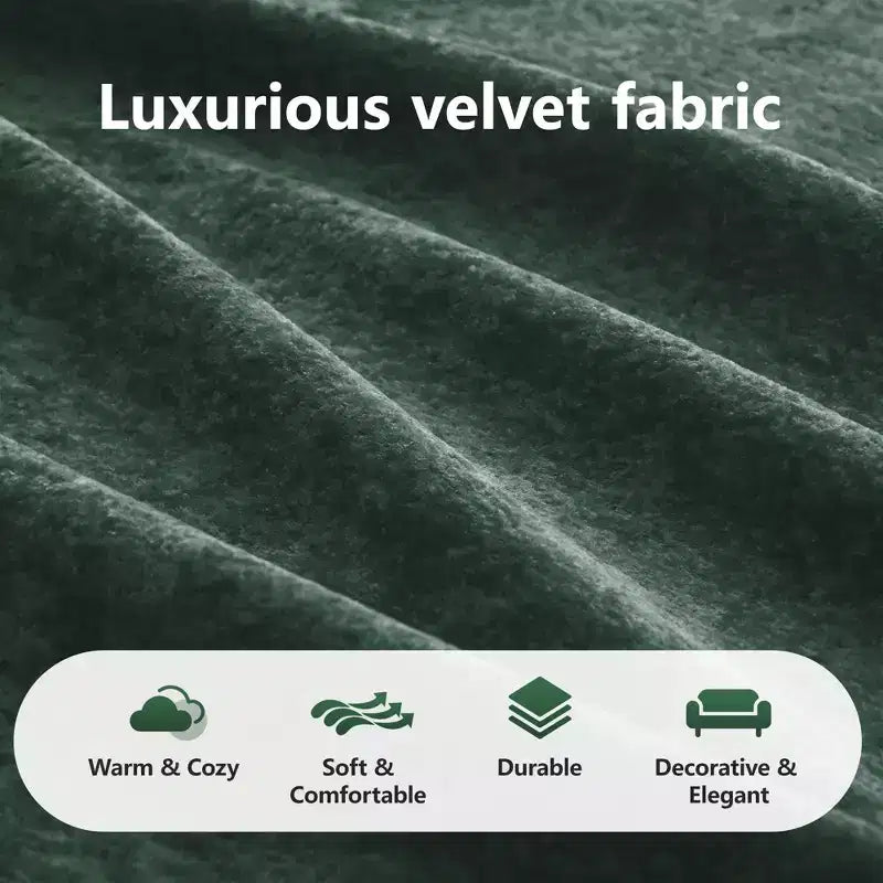Divano senza struttura Clihome 110 con trapuntatura, tessuto in morbido velluto, divano componibile, spugna ad alta densità 32D, design antiscivolo, design ergonomico della base
