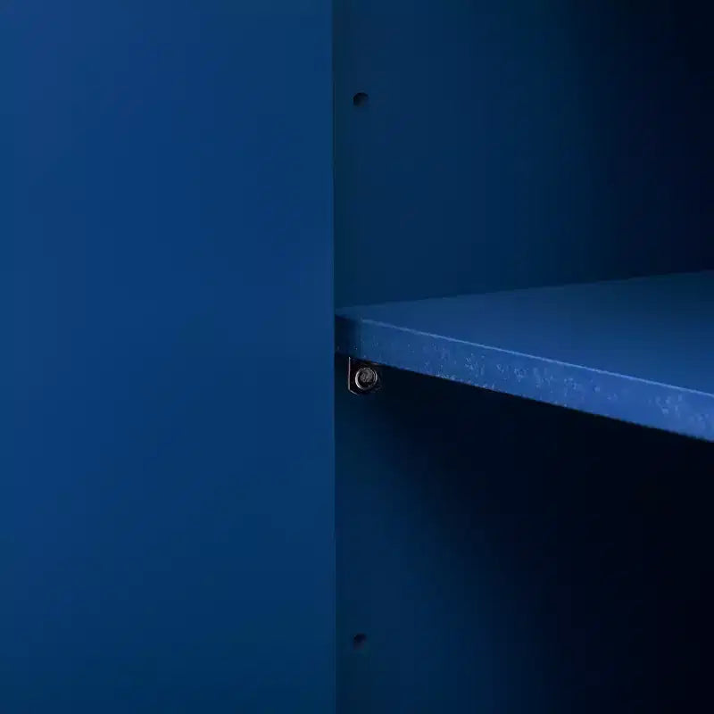 Credenza con 4 ante a onde d'acqua, madia in legno con ripiani regolabili per cucina, ingresso e corridoio