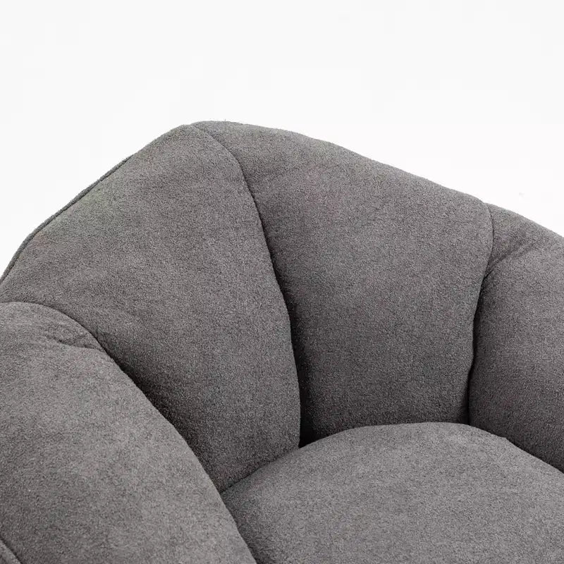 Sedia da divano a sacco Bedding, sedia a sacco con schiuma ad alta pressione, materiale per adulti con imbottitura in schiuma compressa, pouf a sacco con poggiapiedi