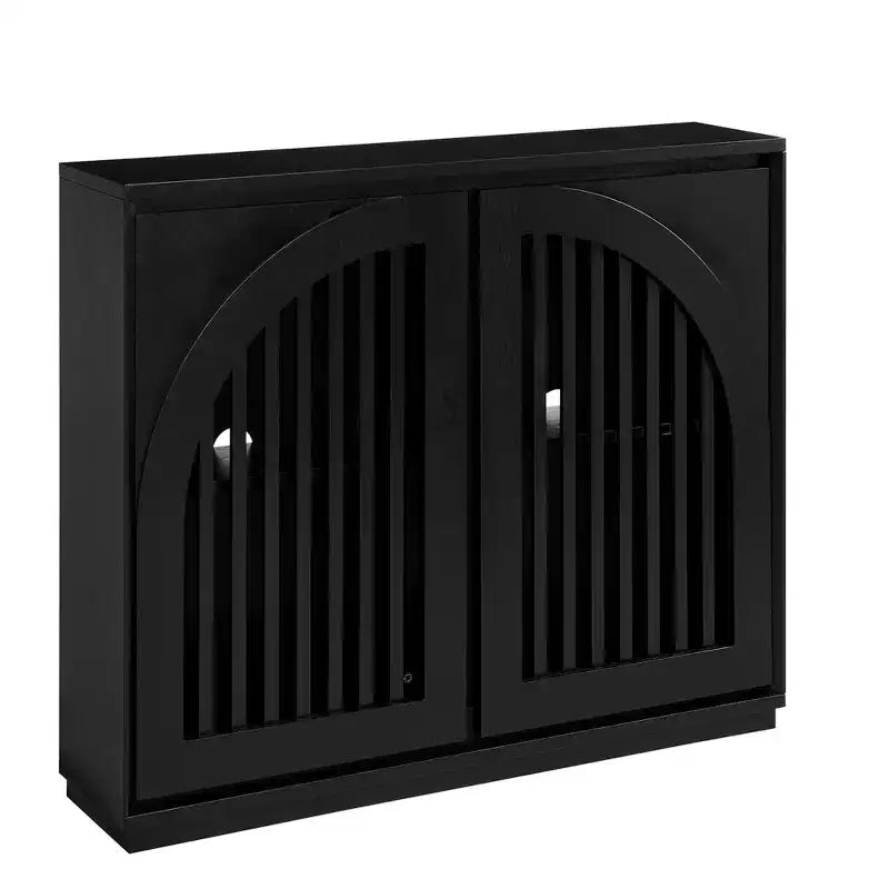 Madia moderna da incasso con due fori di drenaggio, dotata di spazio contenitore e design sottile adatta per soggiorno, ingresso, corridoio, cucina