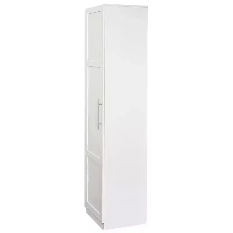 Credenza da Cucina, Mobile Bianco Autoportante con Ante e Ripiani, Adatto per Cucine, Soggiorni e Sale da Pranzo