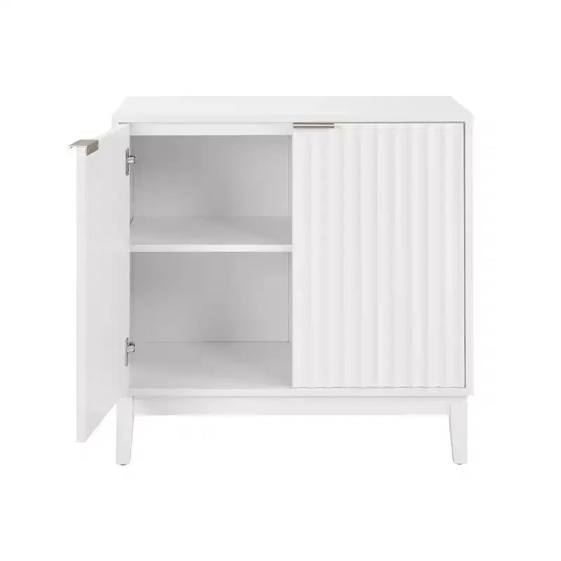 31 Mobile Credenza Buffet, Mobile Bar da Caffè in Legno con Ripiano Regolabile, Tavolo Consolle da Ingresso e Armadietto Contenitore da Terra