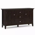 Bissell Sideboard Buffet Natural - WyndenHall: Wine Storage, Adjustable Shelves, Pine & Plywood