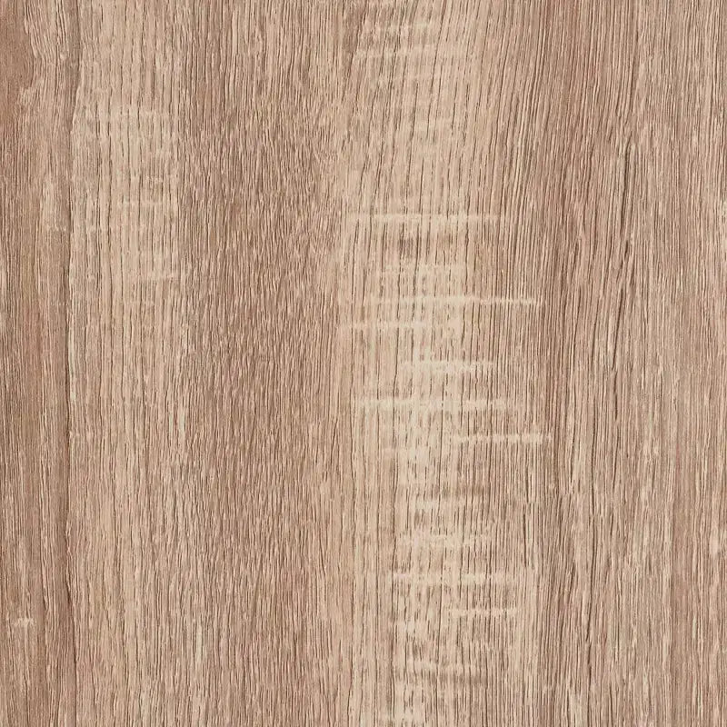 Baxton Studio Asher Credenza con 2 Ante in Legno e Metallo, Mobile da Pranzo Marrone Naturale/Nero: Ripiani Fissi, Struttura in Truciolato