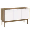 Sienna Sideboard Walnut/White - Polifurniture
