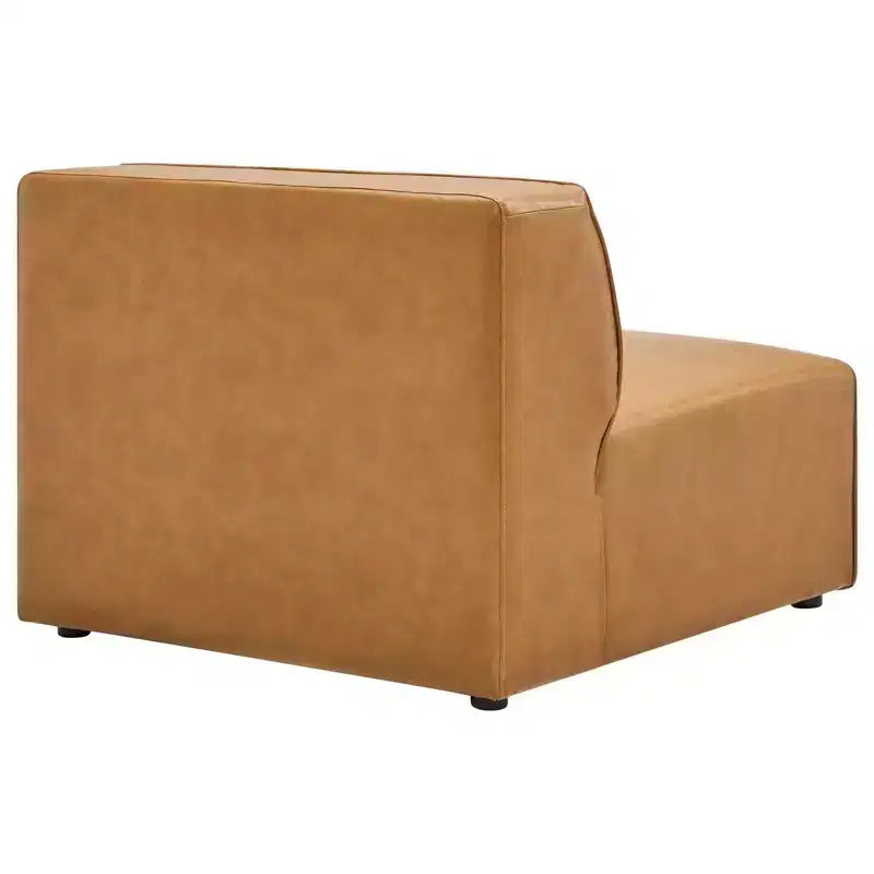 Sedia senza braccioli in pelle vegana Mingle - Modway