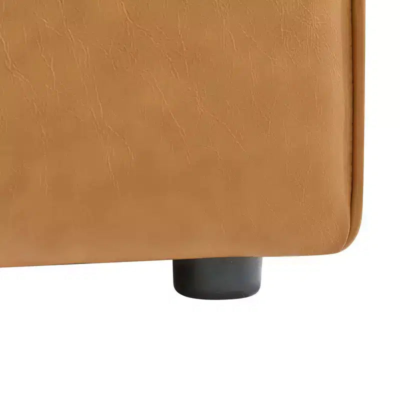 Sedia senza braccioli in pelle vegana Mingle - Modway