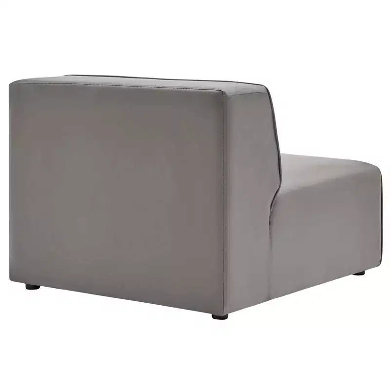 Sedia senza braccioli in pelle vegana Mingle - Modway
