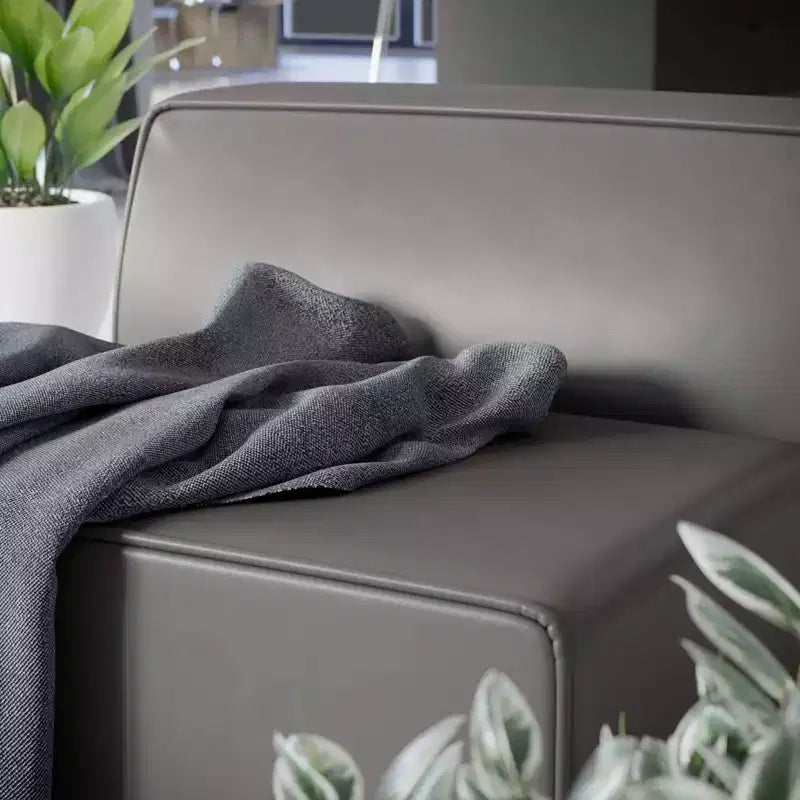 Sedia senza braccioli in pelle vegana Mingle - Modway