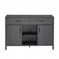 FC Design 47W Sideboard Storage Cabinet, Dining Server Cupboard Buffet Table with Two Cabinets and Drawers