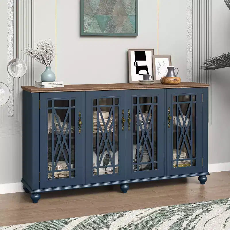 63 Credenza Vintage con Cassetti - Festivo