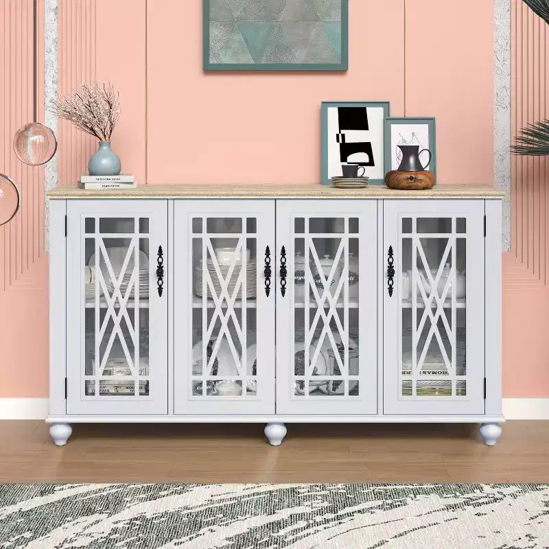 63 Credenza Vintage con Cassetti - Festivo