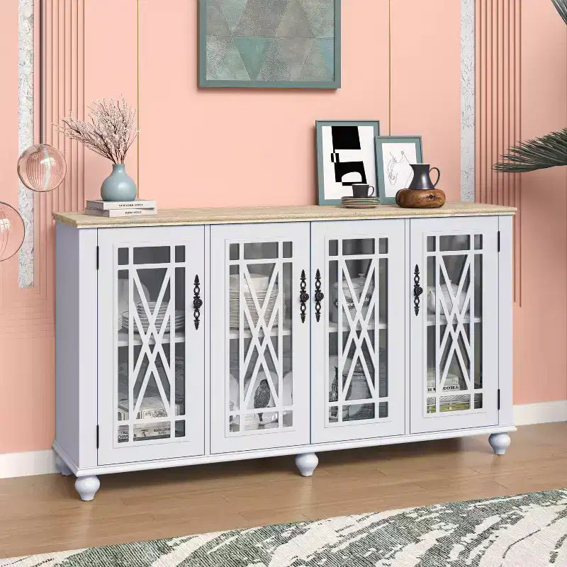 63 Credenza Vintage con Cassetti - Festivo