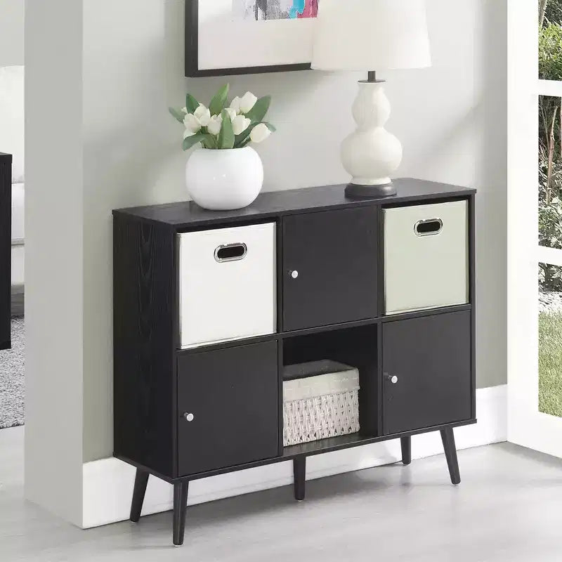 Console de buffet Breighton Home Xtra Storage Cube Organizer avec 3 casiers et 3 armoires