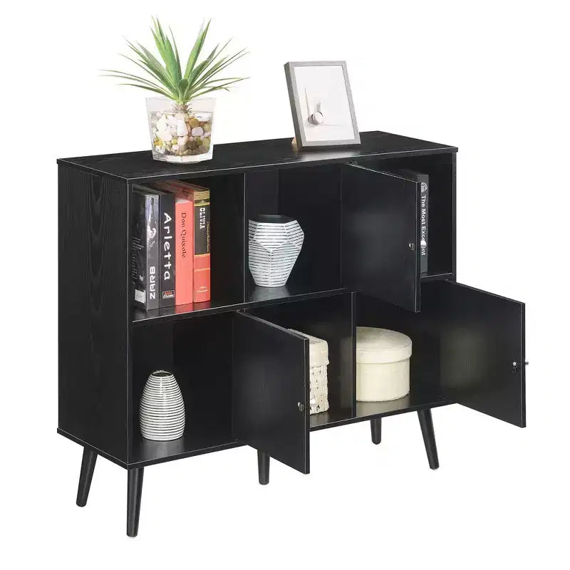Console de buffet Breighton Home Xtra Storage Cube Organizer avec 3 casiers et 3 armoires