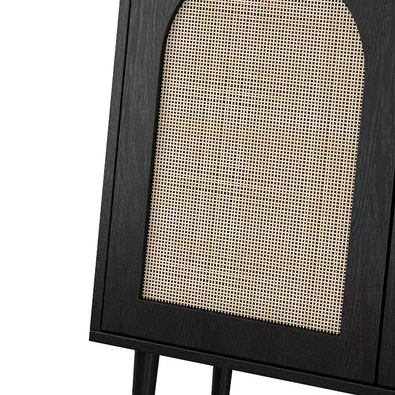 Norbert Mobile dispensa a 2 ante con 2 ripiani regolabili e altezza 81 cm|KARAT HOME