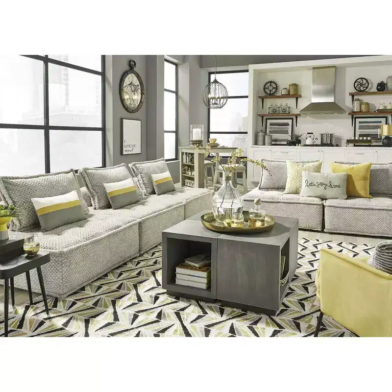 Signature Design by Ashley Casual Bales Poltrona accentata, tortora