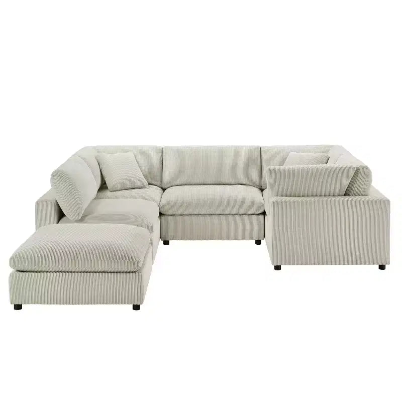 Divano componibile Comfort Pointe Casella 6 pezzi