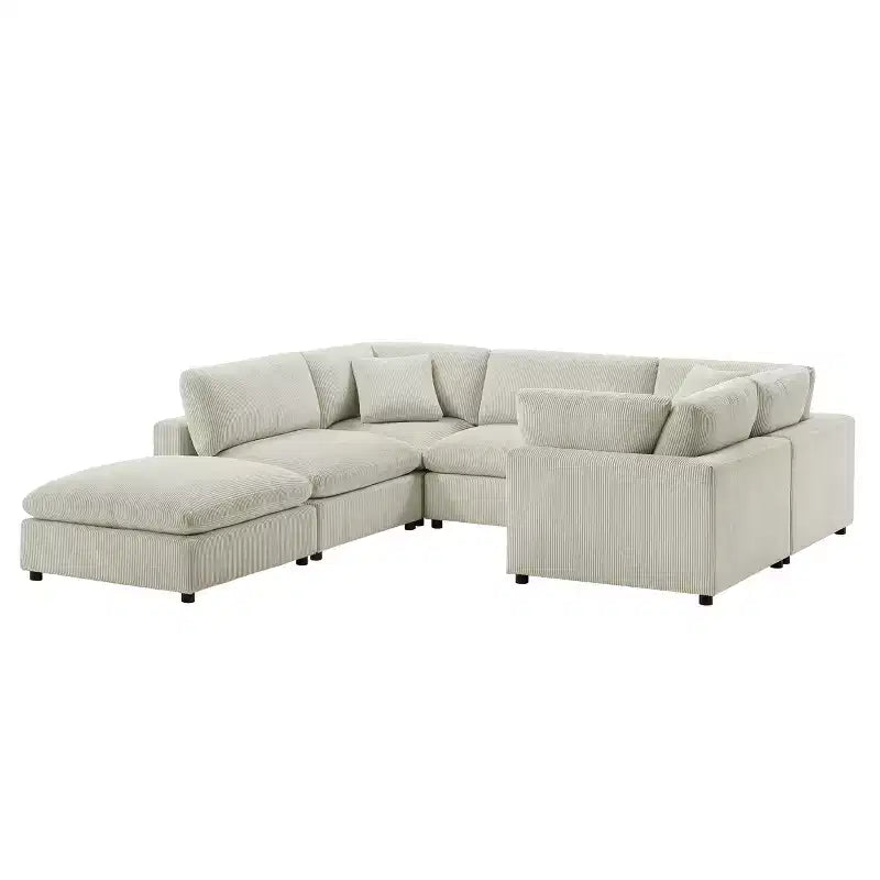 Divano componibile Comfort Pointe Casella 6 pezzi