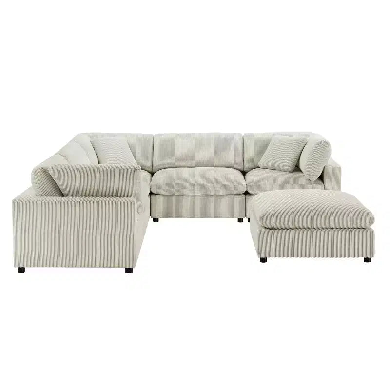 Divano componibile Comfort Pointe Casella 6 pezzi