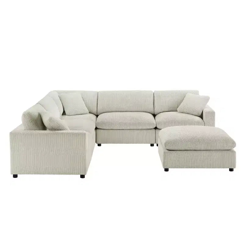 Divano componibile Comfort Pointe Casella 6 pezzi