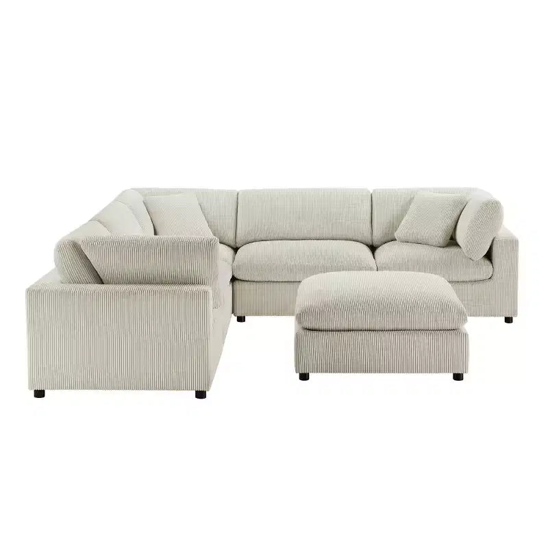 Divano componibile Comfort Pointe Casella 6 pezzi