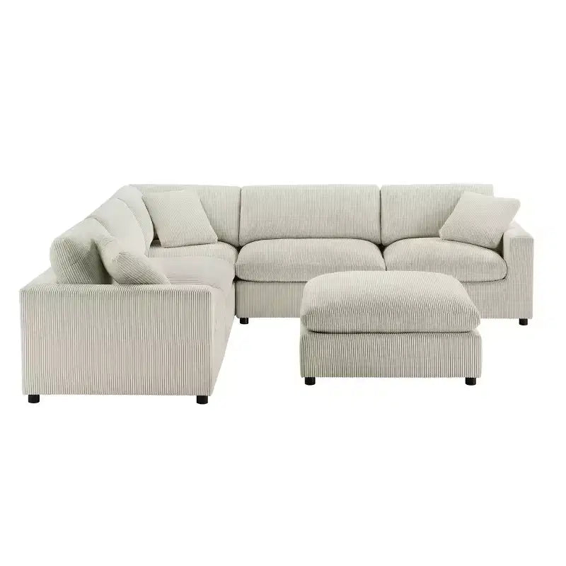 Divano componibile Comfort Pointe Casella 6 pezzi