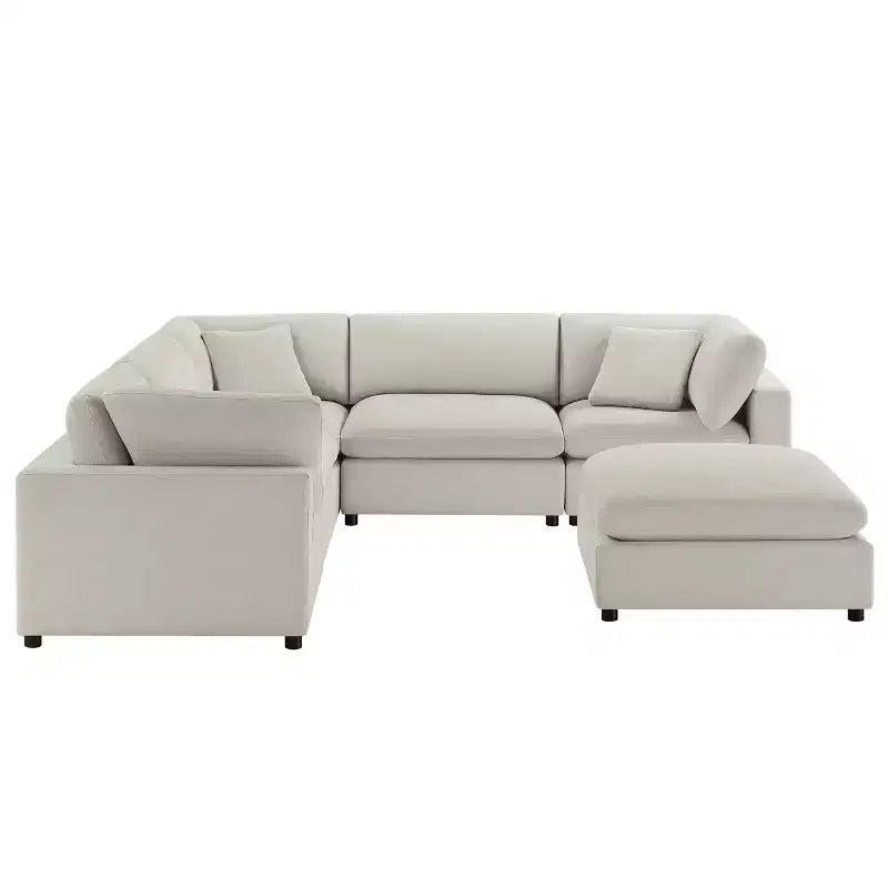 Divano componibile Comfort Pointe Casella 6 pezzi