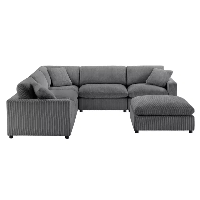 Divano componibile Comfort Pointe Casella 6 pezzi