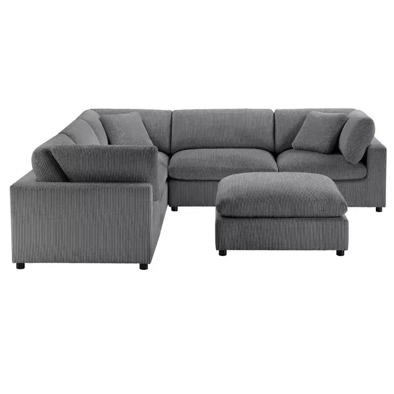 Divano componibile Comfort Pointe Casella 6 pezzi