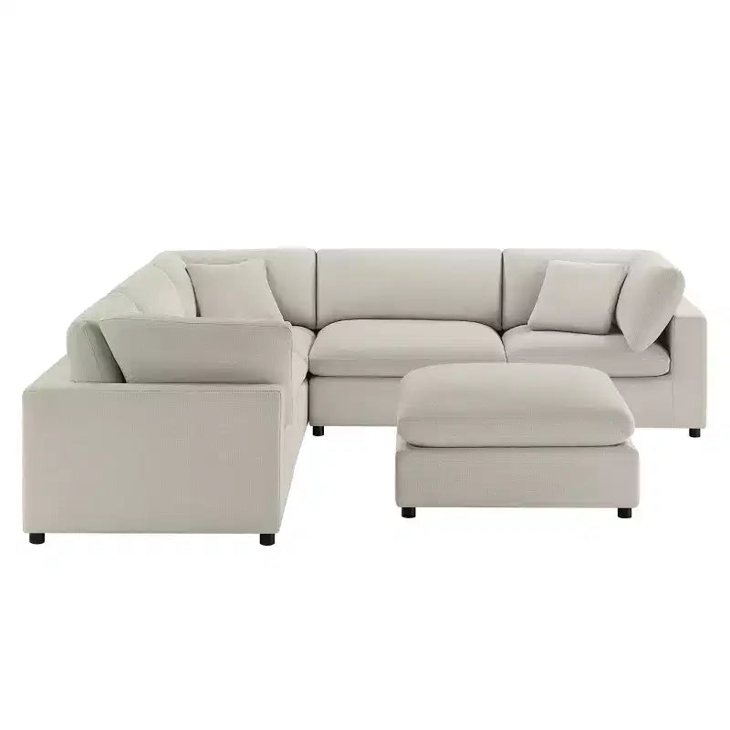 Divano componibile Comfort Pointe Casella 6 pezzi