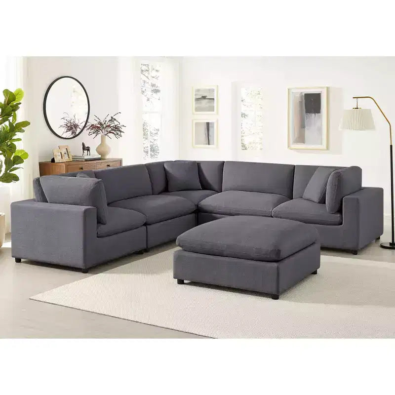Divano componibile Comfort Pointe Casella 6 pezzi