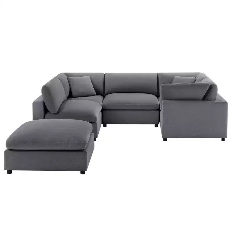 Divano componibile Comfort Pointe Casella 6 pezzi