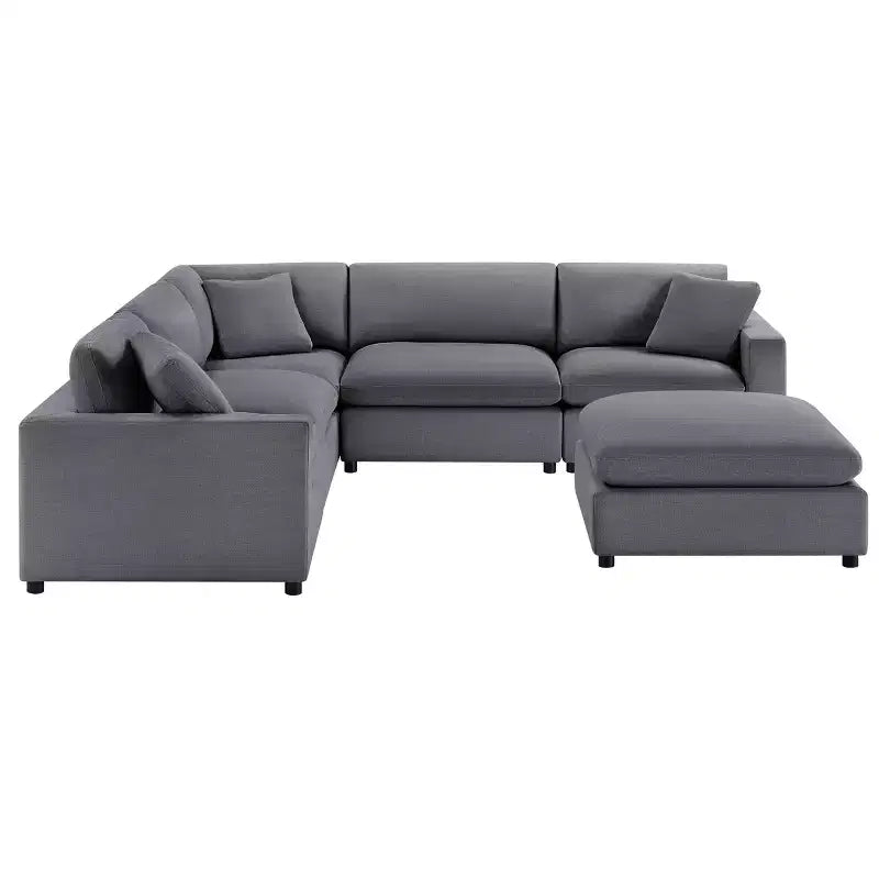 Divano componibile Comfort Pointe Casella 6 pezzi